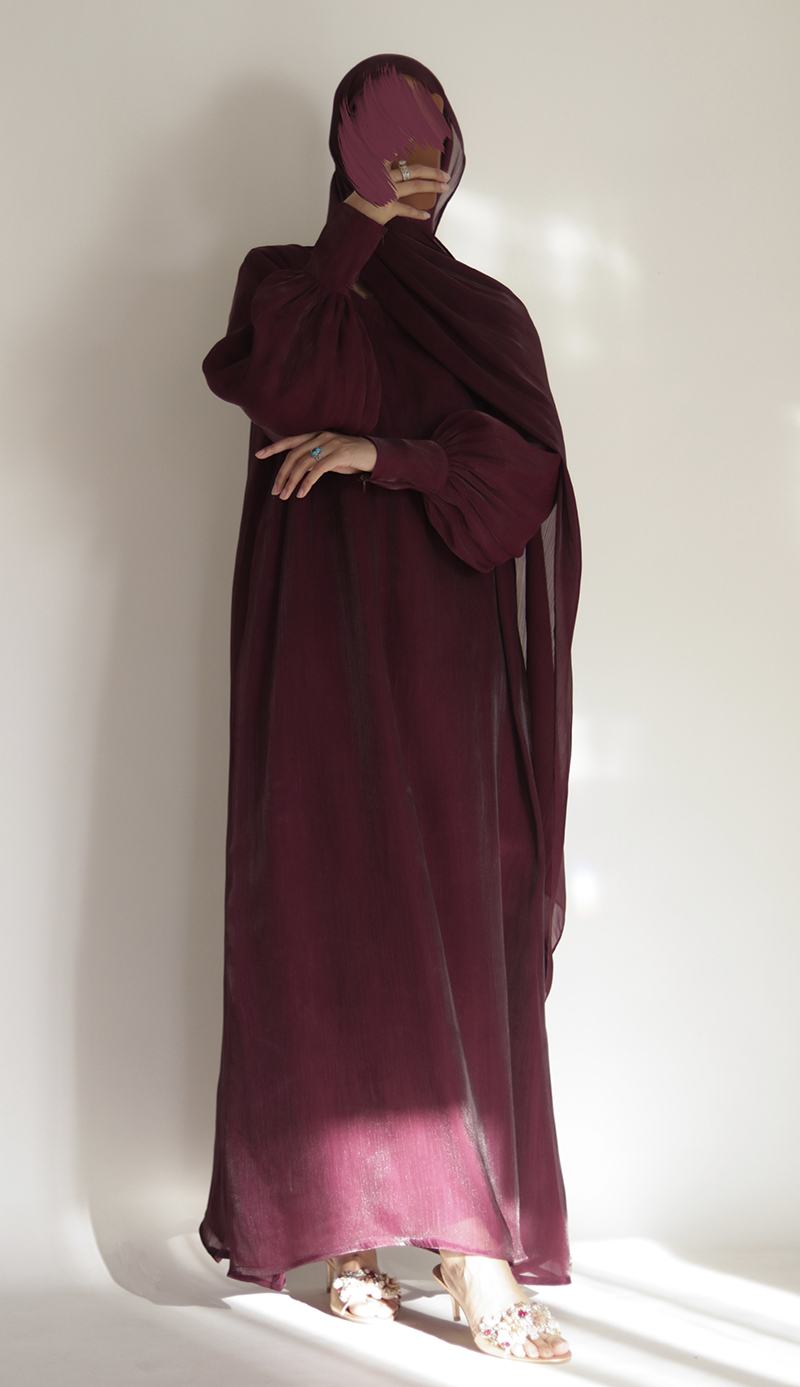 Midnight Rose Dream Muse Abaya - Image 9