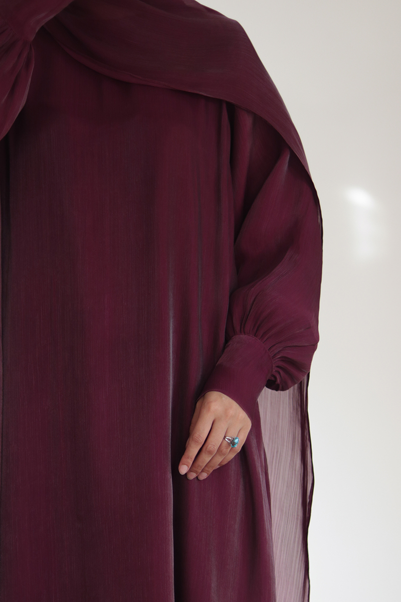 Midnight Rose Dream Muse Abaya - Image 8