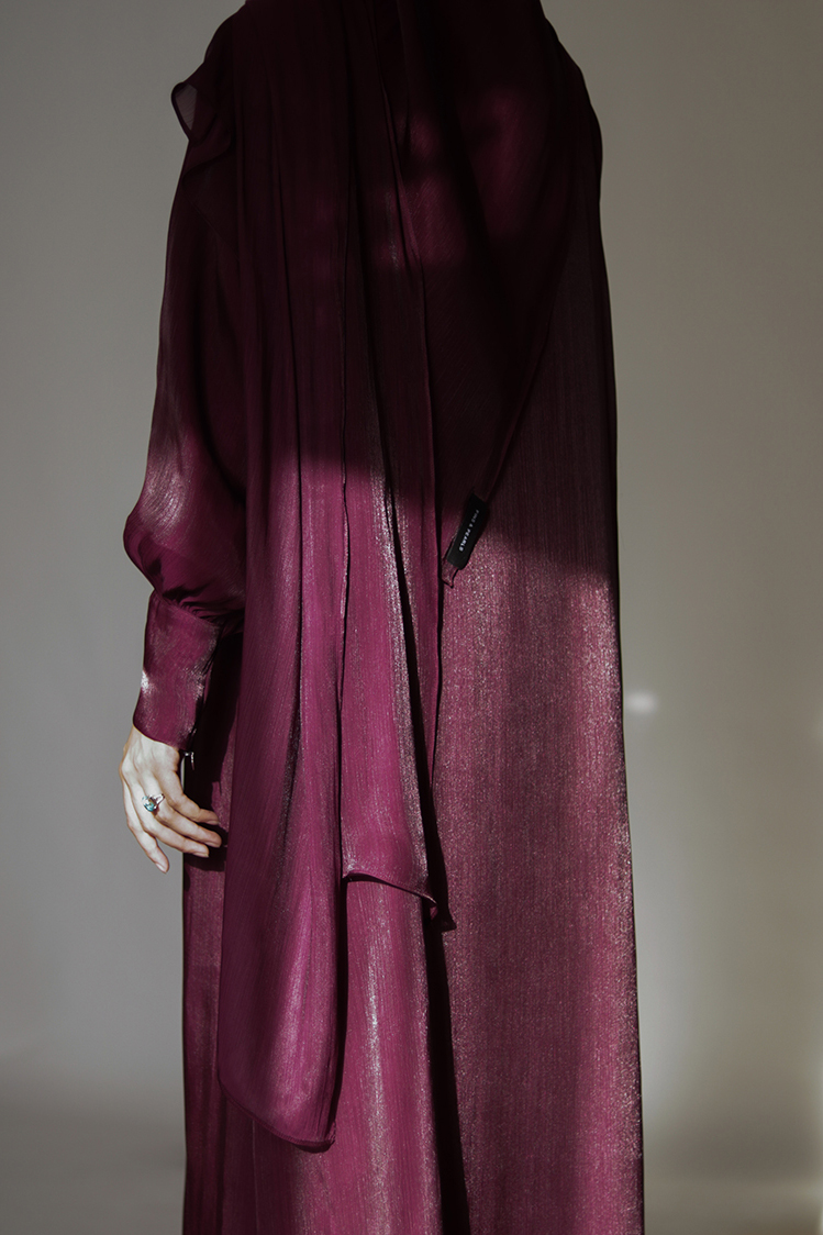 Midnight Rose Dream Muse Abaya - Image 5