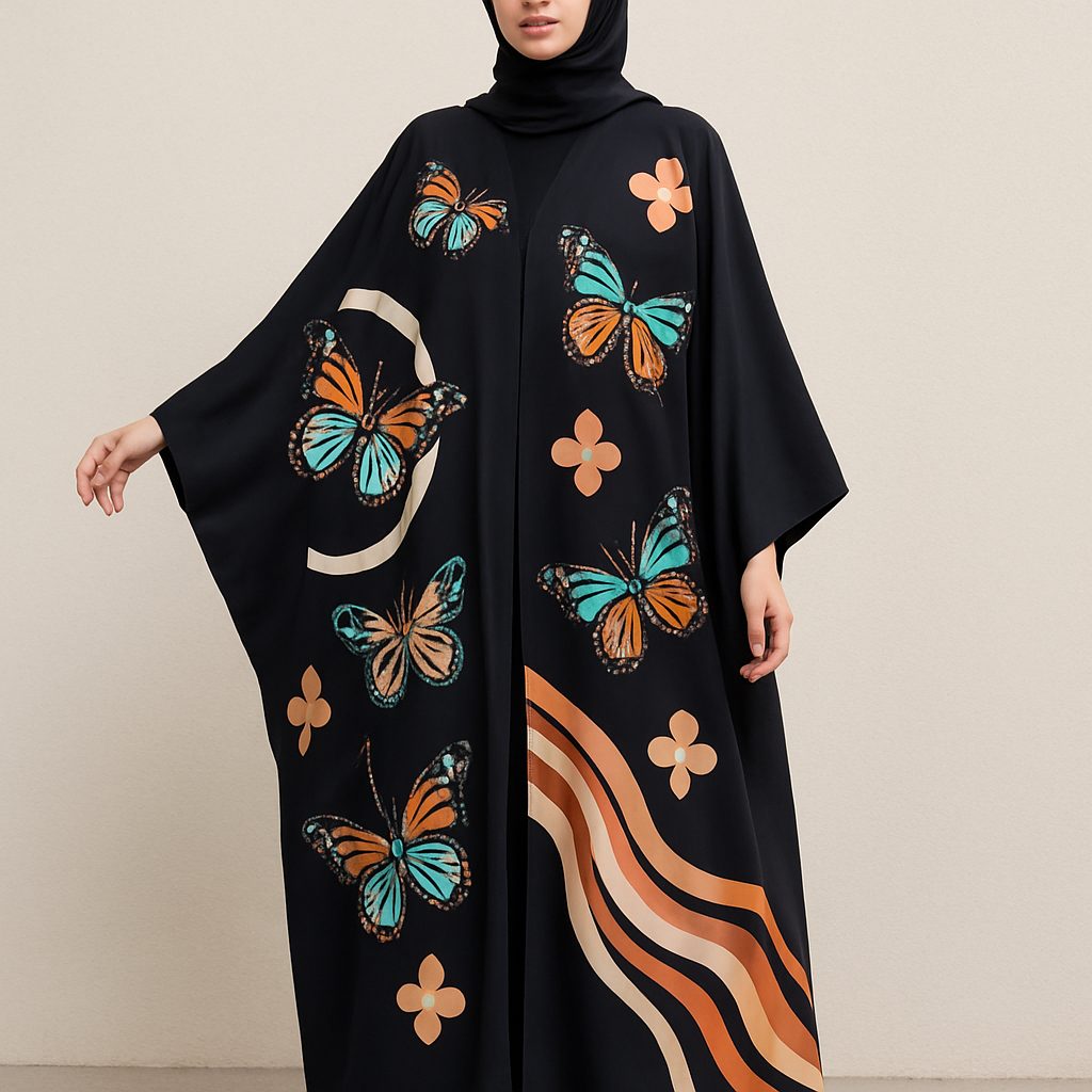 Butterfly Abaya