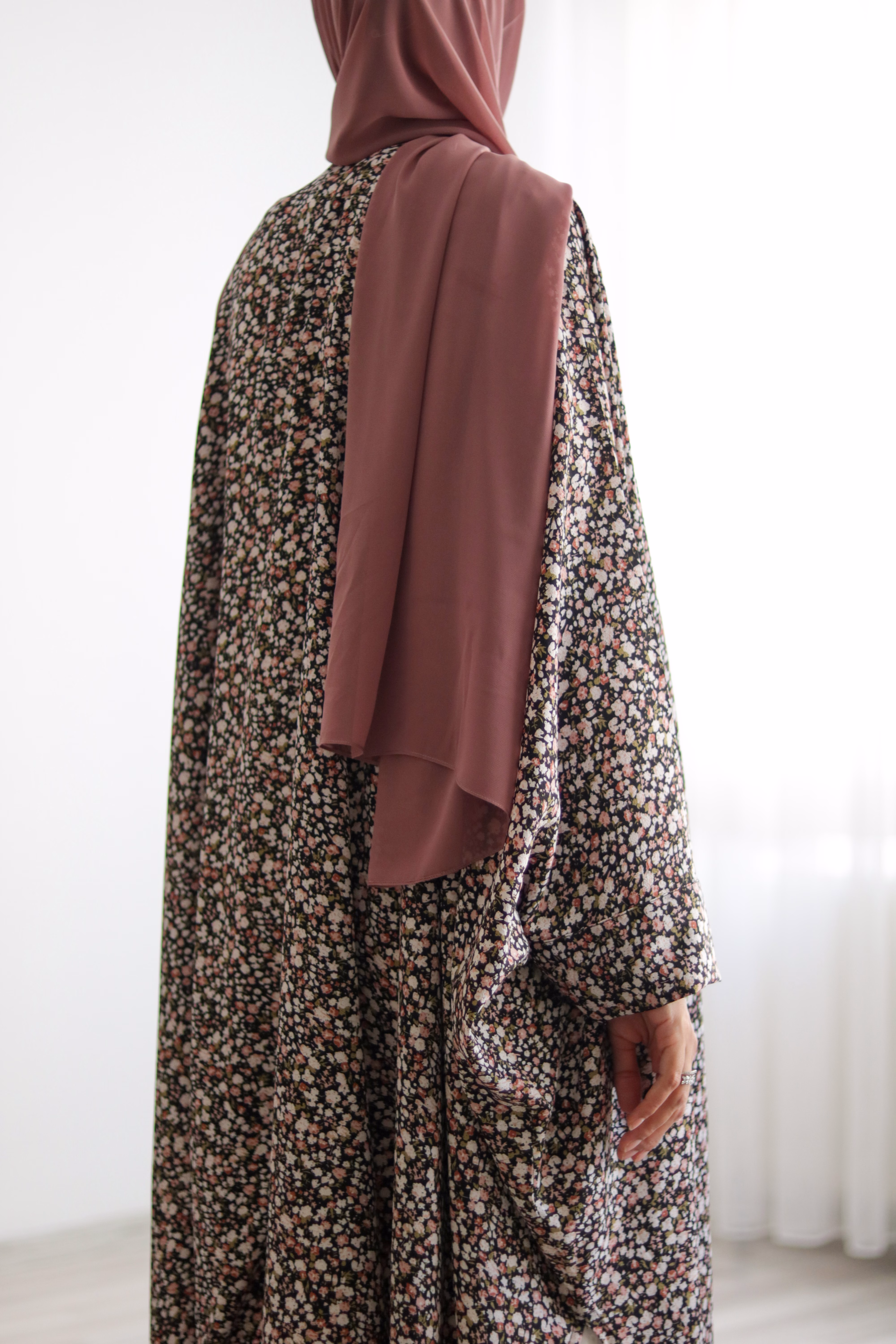 Black Floral Shrug - Image 3