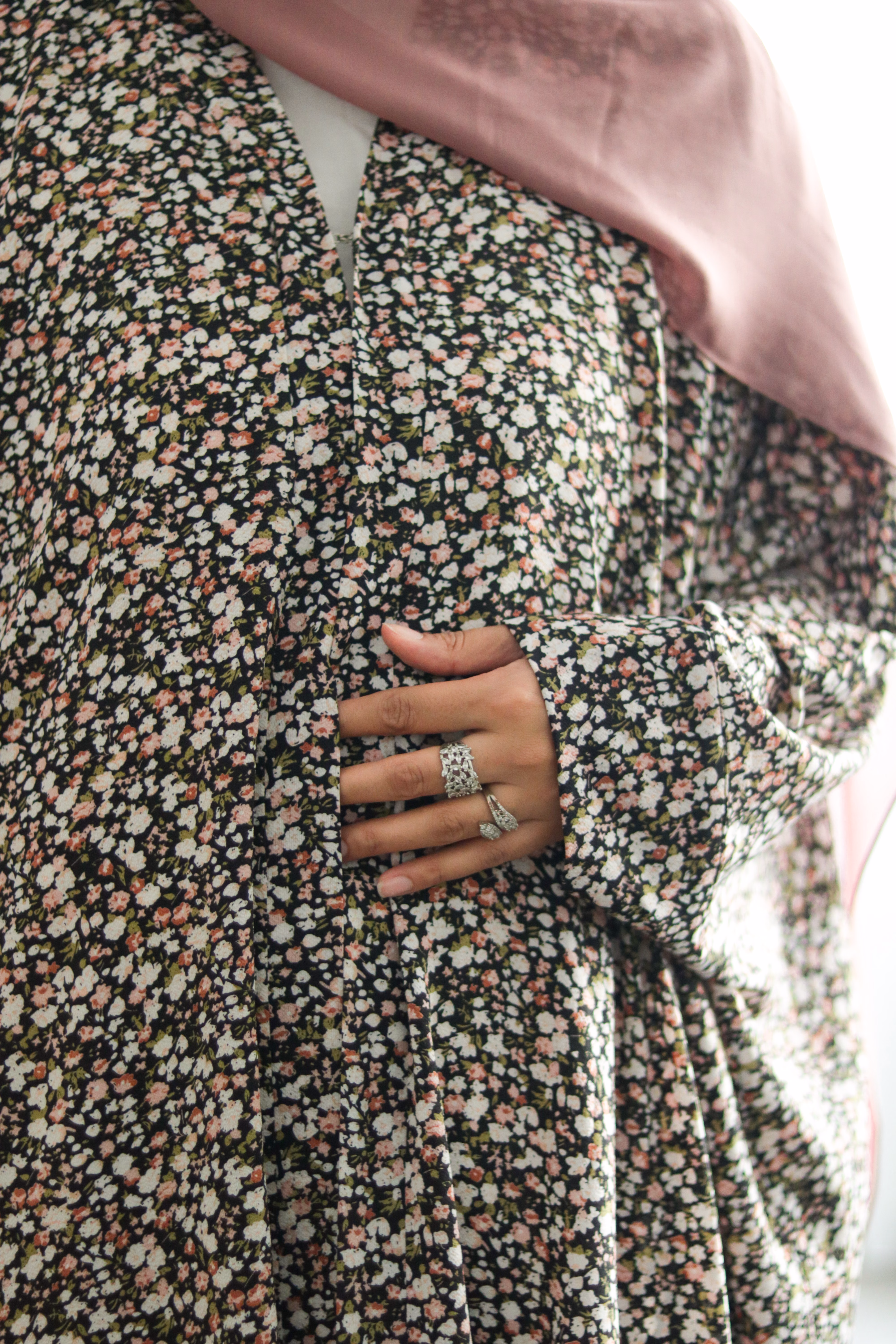 Black Floral Shrug - Image 4